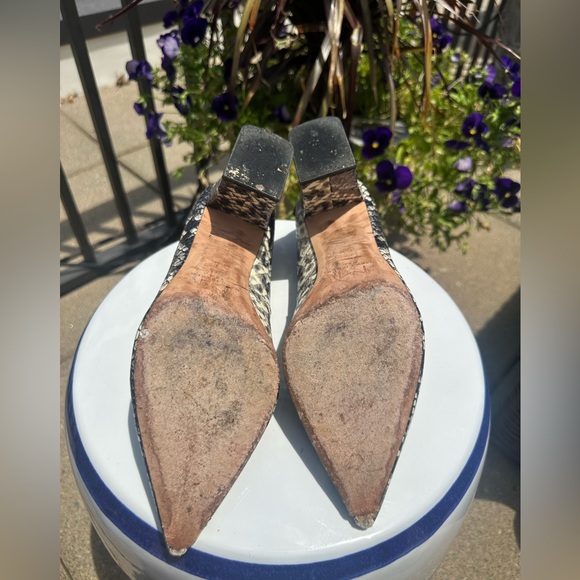 Marc Fisher Zala Block Pointed Toe Pumps- WS5 - Picture 6 of 6